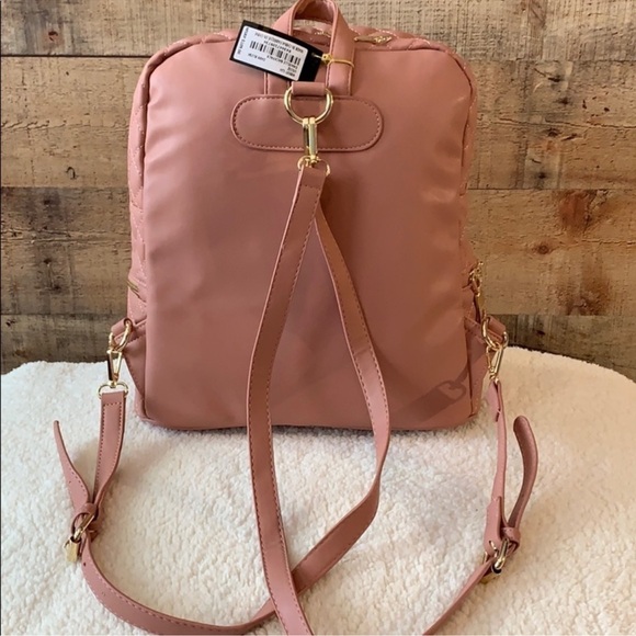 Bebe Quilted Blush Backpack - Picture 2 of 5